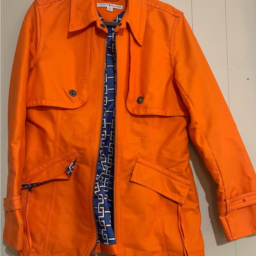 Tommy Hilfiger Vibrant Orange Jacket